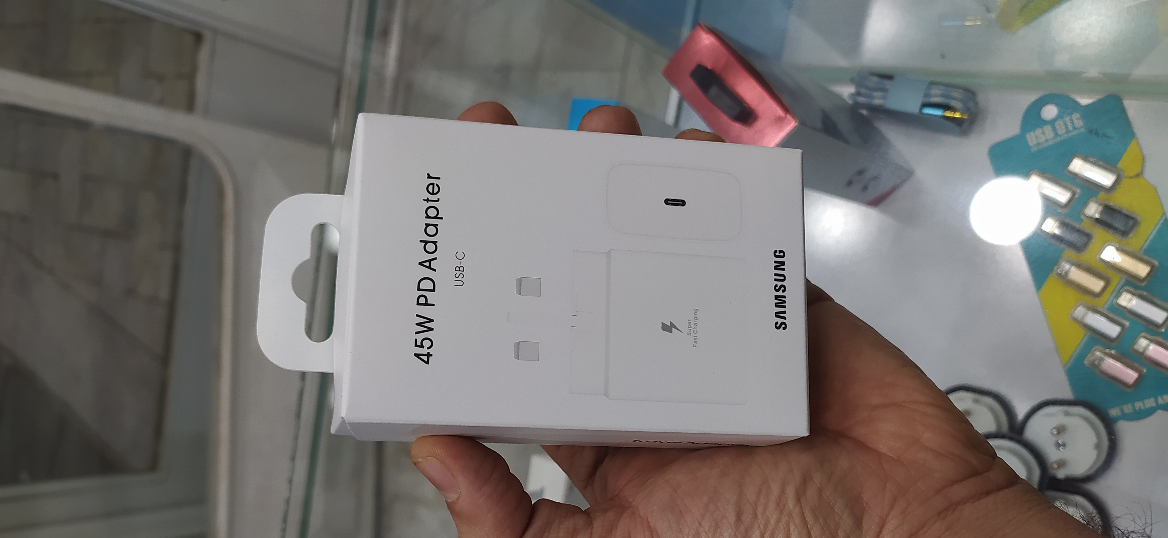 شارژر دیواری 45 وات اورجینال سامسونگ ویتنام مدل EP-TA845